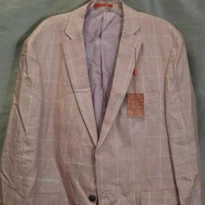 NWT Tallia Men's Size 42Reg. Pink Blazer